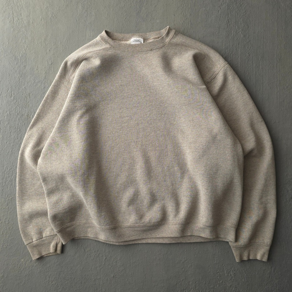 Vintage 90s Wilson Oatmeal Sweatshirt XXL Plain Essential